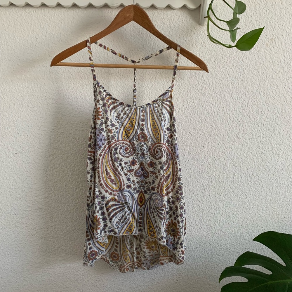 O’Neill t-back floral tank